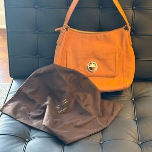 Camel Leather Kate Spade Shoulder Bag